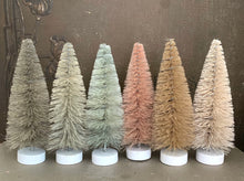 Load image into Gallery viewer, Vintage Style Farmhouse Neutrals Bottle Brush Trees
